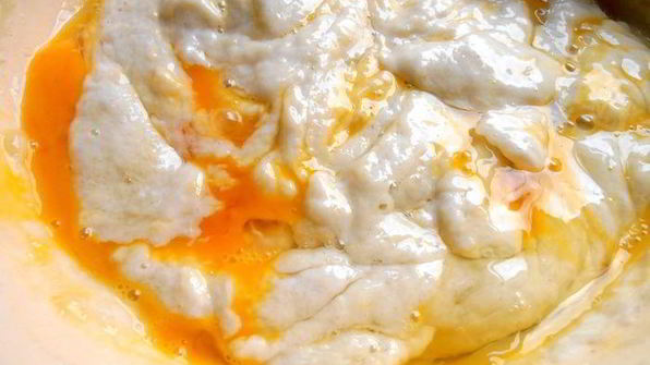 заварные картофельные пончики