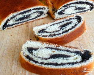 Постная выпечка с маком