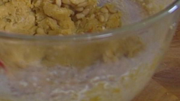 апельсиновая коврижка с кедровыми орешками