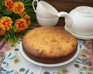 Коврижка с вареньем