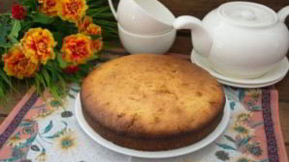 коврижка с вареньем