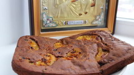 Медово-брусничная коврижка