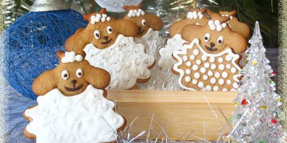 Рецепт медово-пряничных овечки