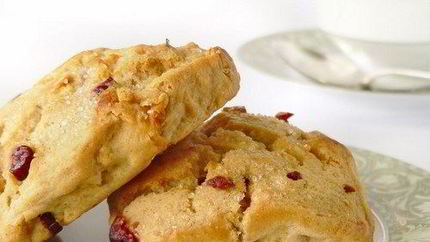 Мексиканские фисташковые пряники с вишней