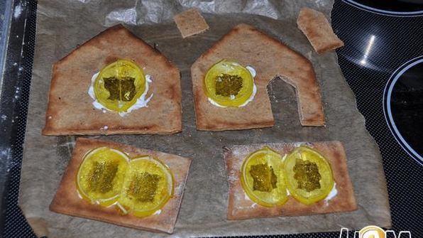 новогодние пряничные домики в подарок