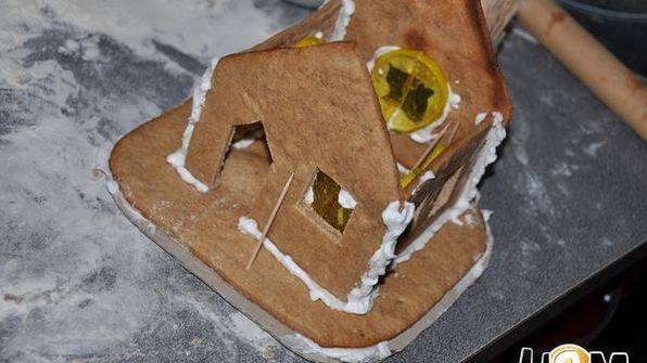 новогодние пряничные домики в подарок