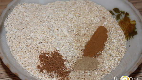 овсяные пряники с черносливом и миндалем