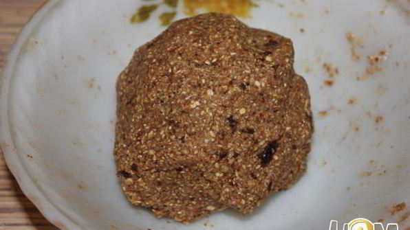 овсяные пряники с черносливом и миндалем