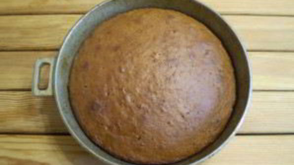 постная коврижка с вареньем