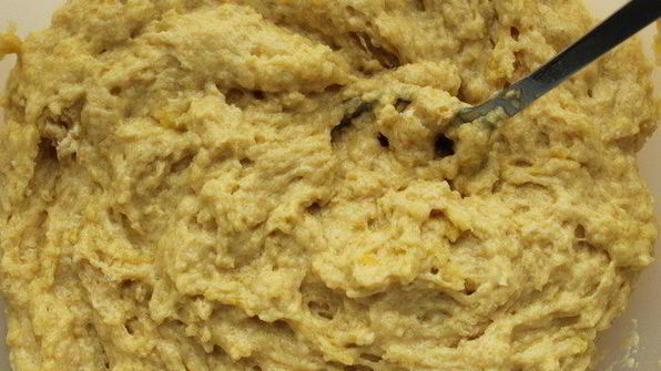 постная лимонная коврижка