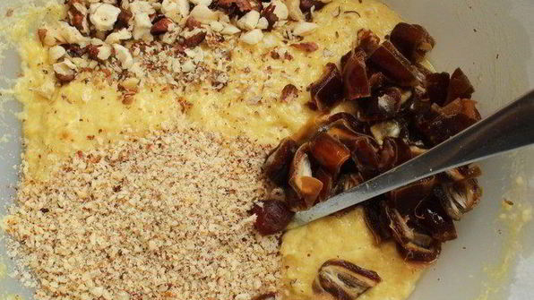 постная лимонная коврижка