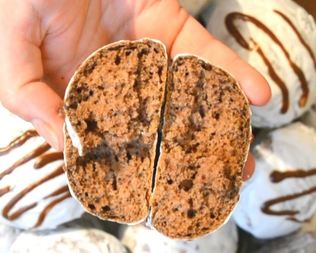 Пряники на молоке с какао