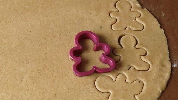 рождественский венок пряничный