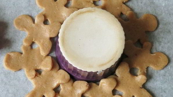 рождественский венок пряничный