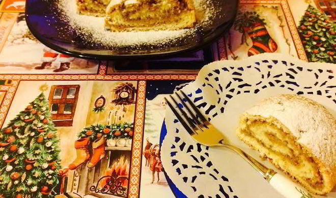 Рождественский рулет