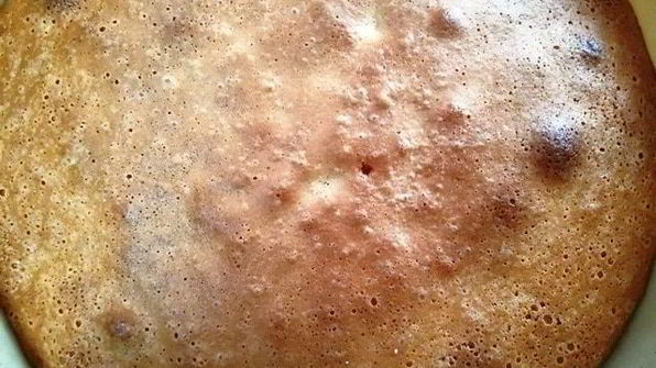 классическая шарлотка с яблоками и нектаринами