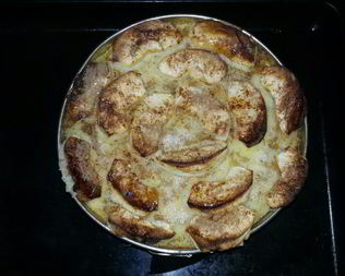 Ленивая шарлотка