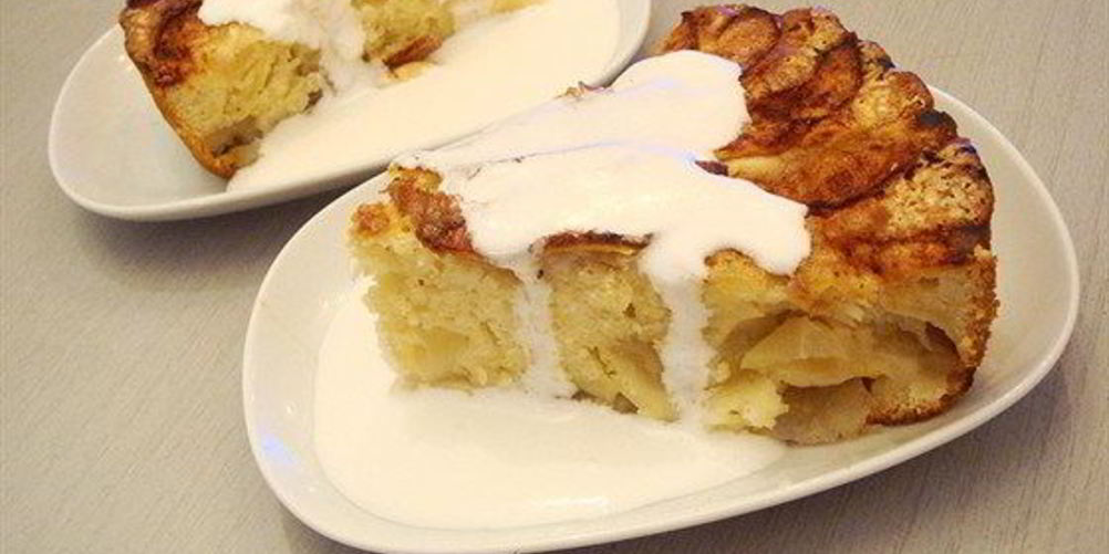 Рецепт нежной шарлотки