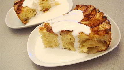 Нежная шарлотка