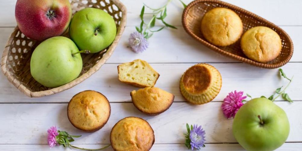 Рецепт порционной яблочной шарлотки