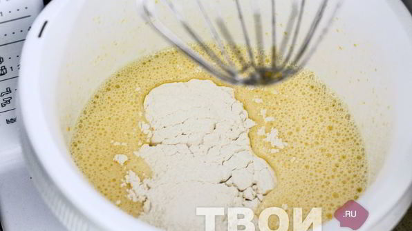 шарлотка из мандаринов