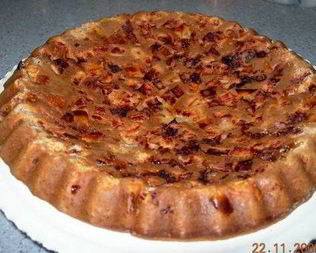 Шарлотка из цельнозерновой муки