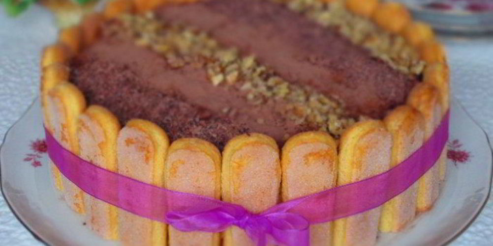 Рецепт шарлотки ореховое тирамису