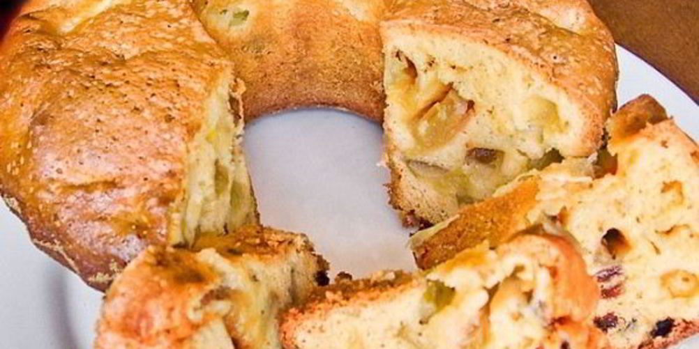 Рецепт шарлотки с ревенем