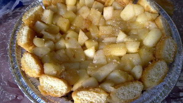 шарлотка с савоярди