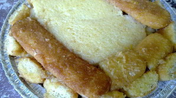 шарлотка с савоярди