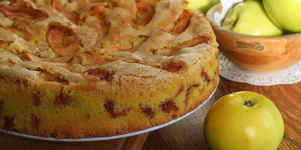 Рецепт шарлотки с яблоками