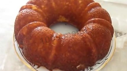 Шарлотка творожная с творогом в духовке