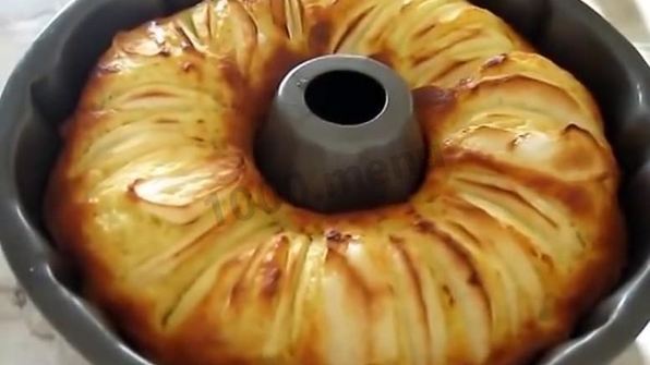 шарлотка творожная с творогом в духовке