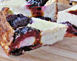 Шарлотка творожная