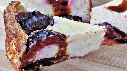 Шарлотка творожная