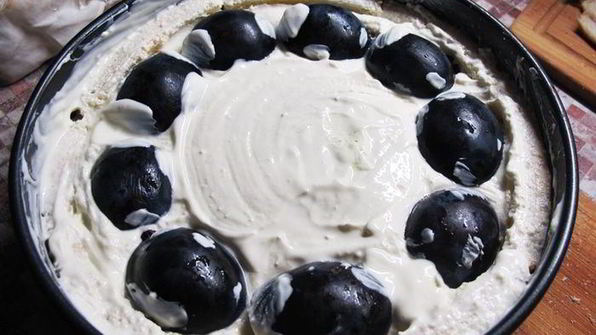 шарлотка творожная