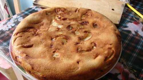 шарлотка яблочная