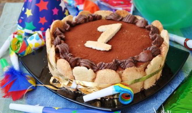 Сливочно-кофейная шарлотка Жирафа