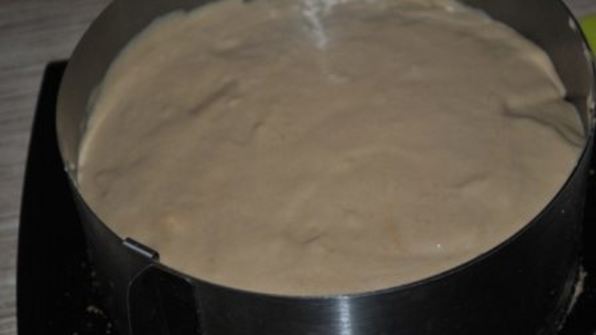 сливочно-кофейная шарлотка жирафа