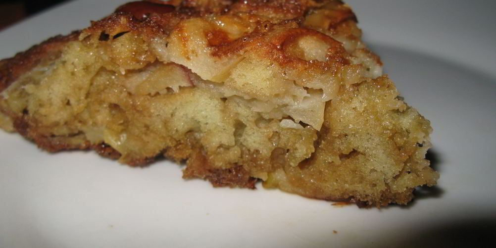 Рецепт сочной шарлотки с глазурью