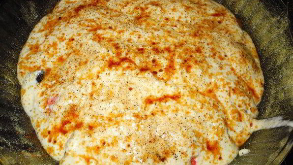 творожная шарлотка с райскими яблочками