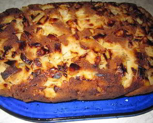 Веганская шарлотка