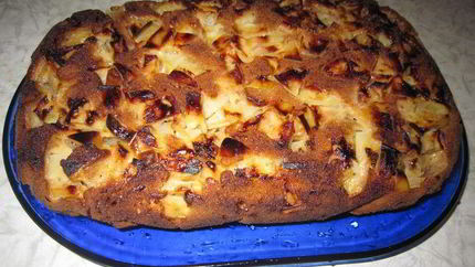 Веганская шарлотка