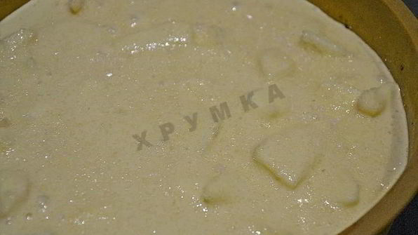 яблочная шарлотка классика