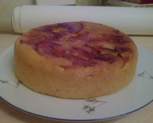 Яблочно-апельсиновая шарлотка