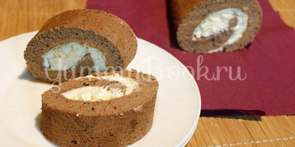 Рецепт шоколадного рулета