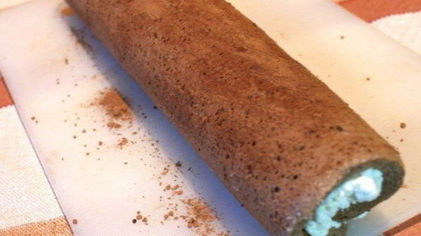 шоколадный рулет