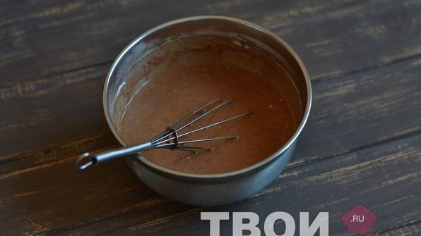 шоколадные блинные рулетики