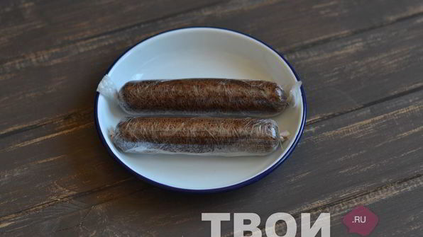 шоколадные блинные рулетики