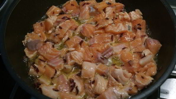 рыбный штрудель